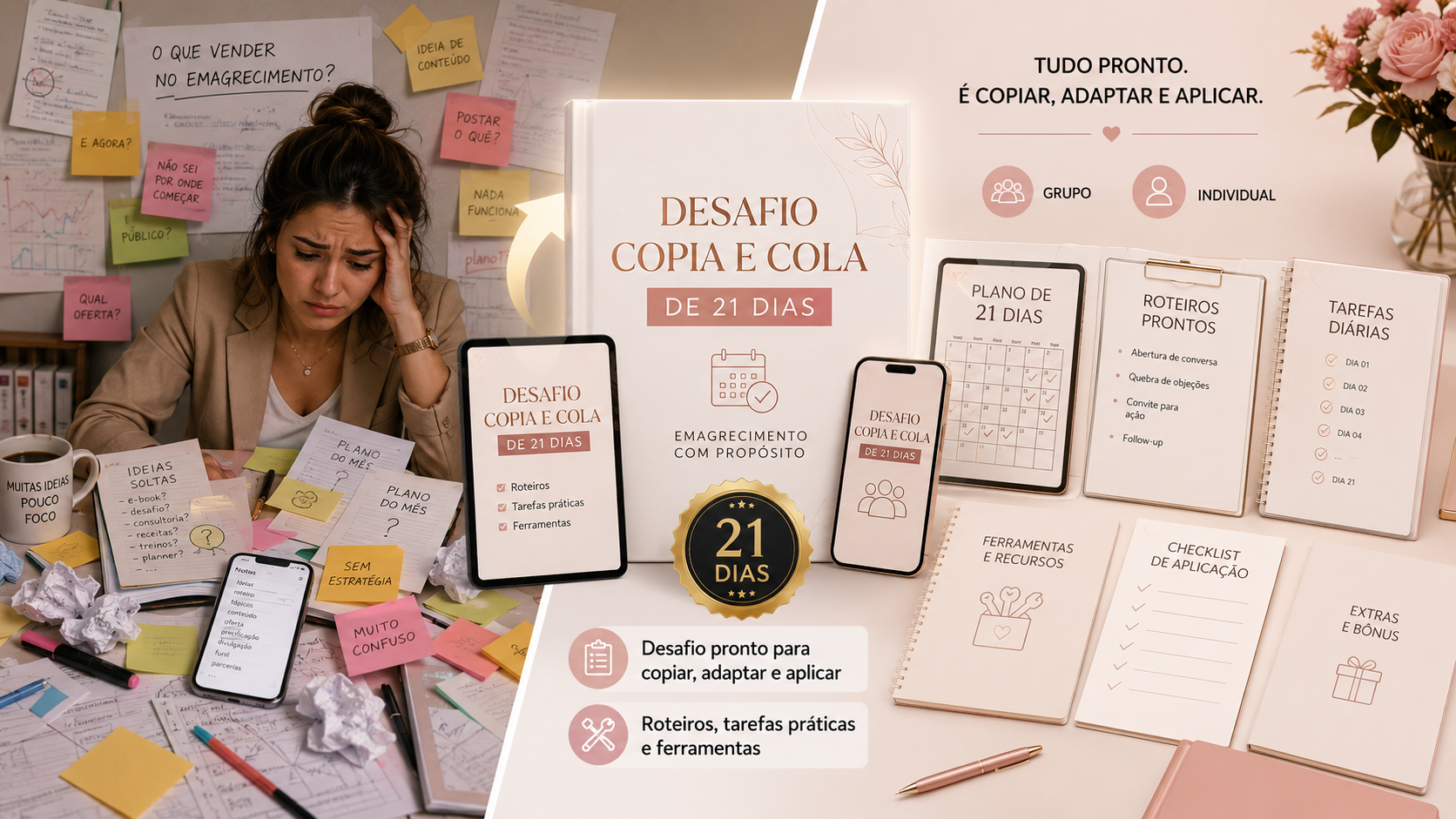 Desafio Copia e Cola de 21 Dias